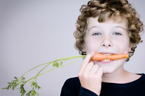 Mikä on terveellistä syömistä lasten porkkanoita