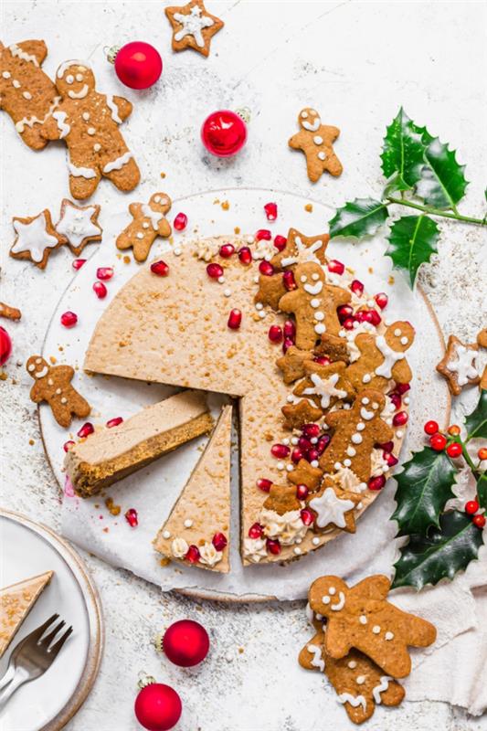 Joulujälkiruoka - Joulukuusi ja muut herkulliset reseptiideat inkiväärikakun juustokakku -maustekakun nauttimiseen