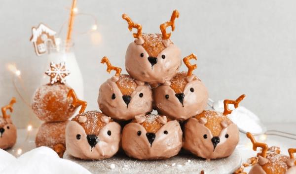 Joulujälkiruoka - Joulukuusen runko ja muita herkullisia reseptiideoita nauttia söpöstä marsipaaniperunasta