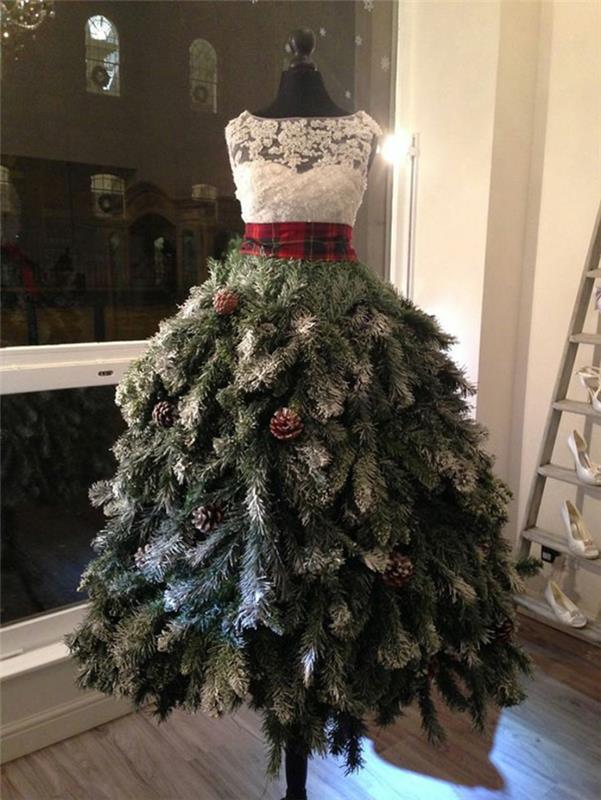 Joulukäsityöt Tee oma joulukuusi ja koristele mekko