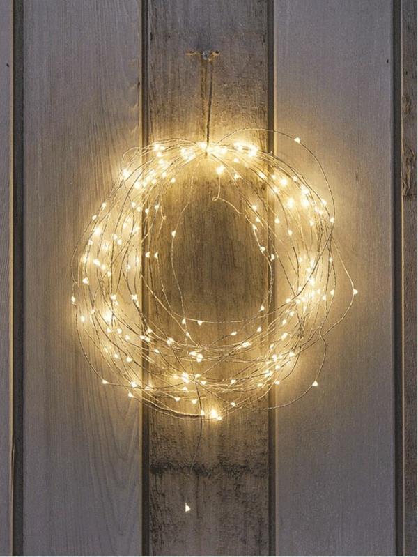 Jouluvalot LED keiju valot sisätiloihin oviseppele