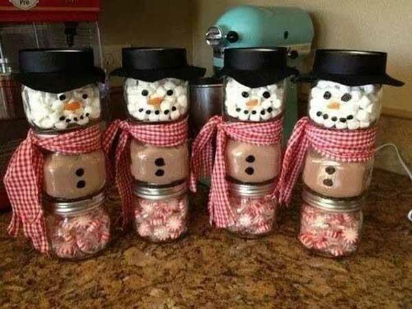 Tee joululahjat itse mausteet lumiukko
