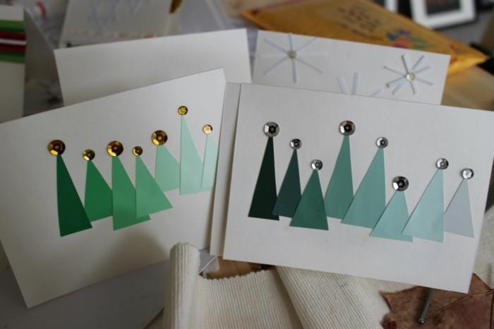 Tinker -joulukortit itse diy -ideakortit