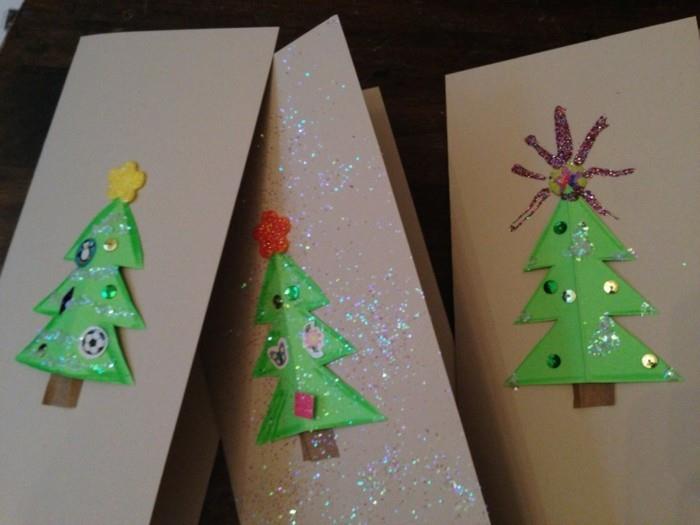 Tinker joulukortit itse diy ideoita joulukuusi