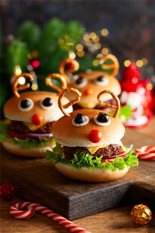 Jouluvalikkoideoita ja -vinkkejä Joulujuhlassa järjestetään teemalla hampurilaisia