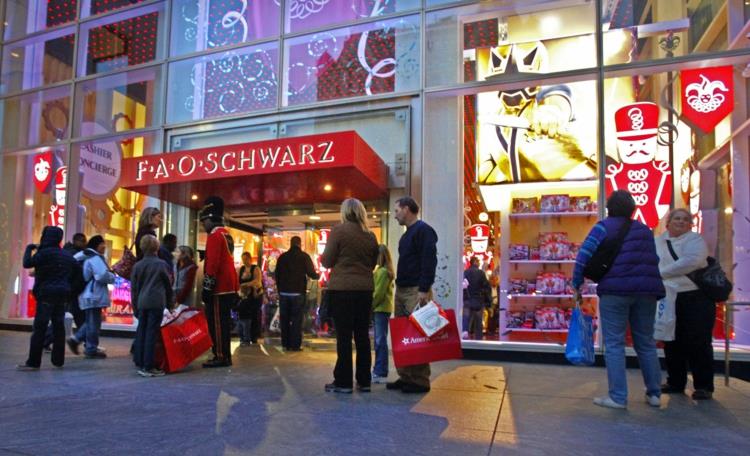 Joulukauppa New York Joulu New Yorkissa FAO Schwarz