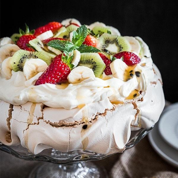 Joulukarkki Australian Pavlova -resepti