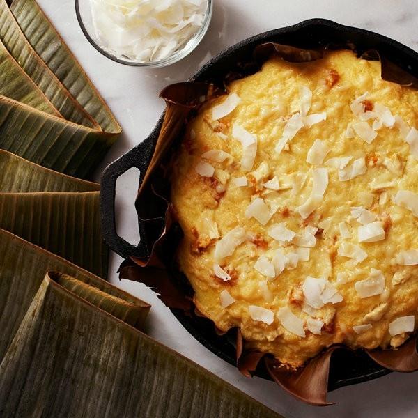 Joulu karkkia Bibingka kakku Filippiinit