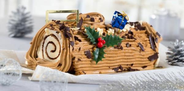 Joulumakeisia ympäri maailmaa buche de noel a la creme au beurre