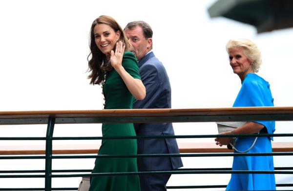 Wimbledon 2019 Kate Middleton osallistuu tennisturnaukseen, koska joka vuosi on hyvällä tuulella