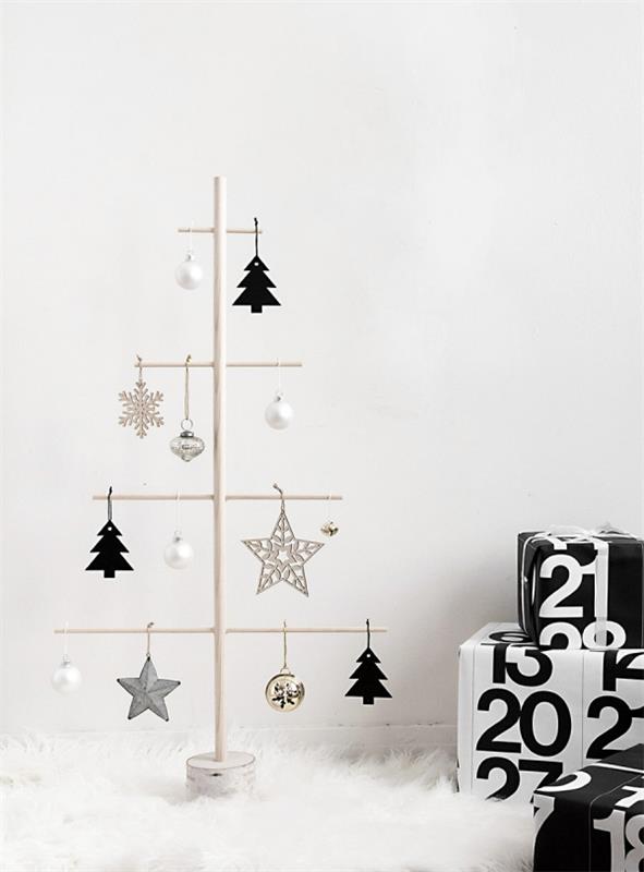 Talvikoristelu tinker joulun minimalistinen koristelu joulukuusi koriste