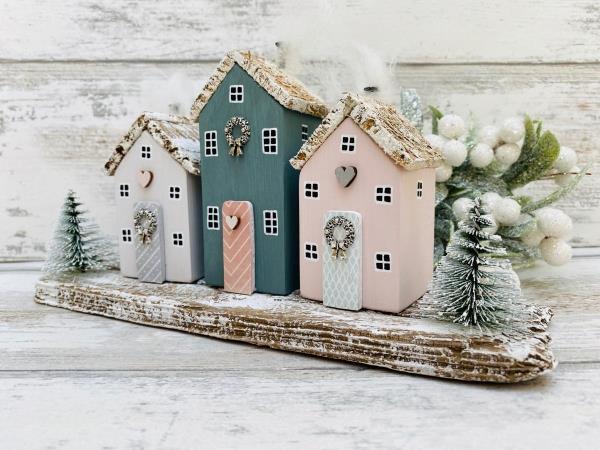 Tinker talvimaisema - Jouluideoita, upeita yksinkertaisia ​​ohjeita ja vinkkejä dorf deko wood diy