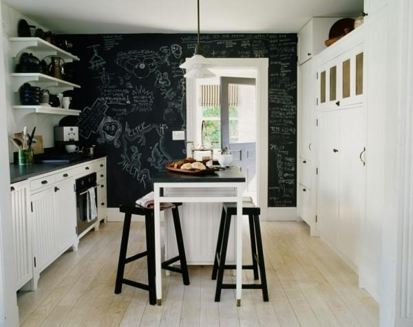 Maalaa seinät liitutaulu maali seinä keittiö ruokailuhuone