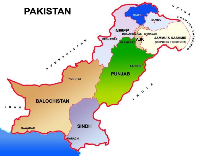 Missä on Pakistanin kartta Pakistanilaisia ​​ruokia