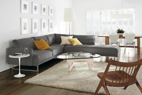 Eläviä ideoita ajattomille huonekaluille sohvan harmaa sohvasetti