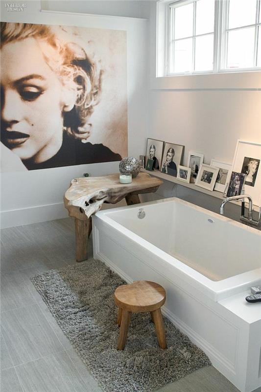 Kodin sisustus kylpyhuone sisustus kylpyamme valokuva seinä ideoita