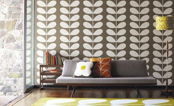 Olohuoneen sohva perinteinen lattiavalaisin väriehdotukset kuvio seinä