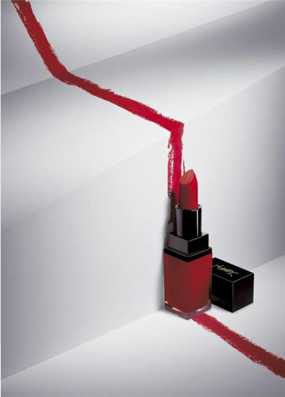 Yves Saint Laurentin huulipunan väri valitse punainen