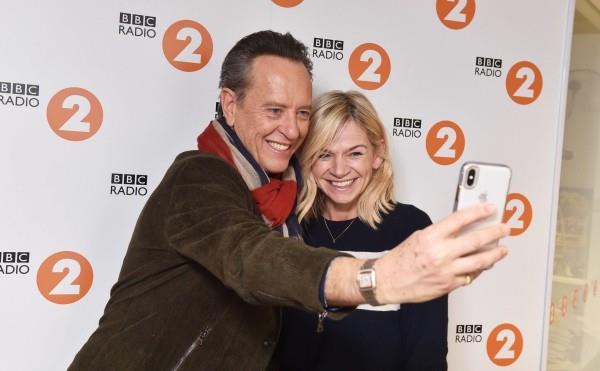 Zoe Ball BBC ja Richard E. Grant BBC: llä