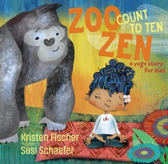 Zoo-Zen-Count-to-Ten-Kristen-Fischer Joogaharjoituksia lapsille