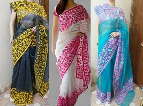 Aari hímzés Sarees