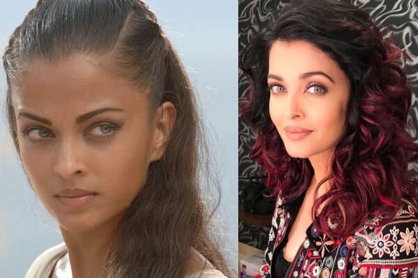 Indiske skuespillerinder uden makeup Aishwarya Rai