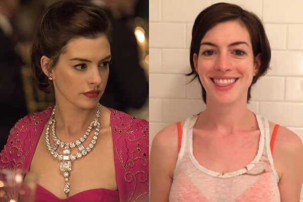 Hírességek smink nélkül Ann Jacqueline Hathway