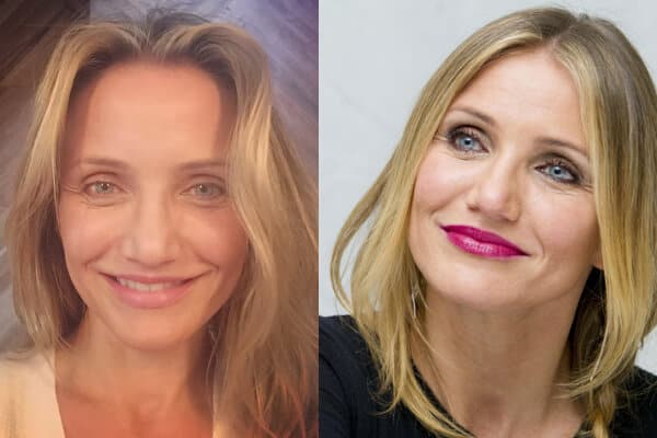 Cameron Diaz smink nélküli hírességek fényképei