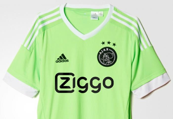 adidas jersey set 2015 2016 jalkapallo pelipaidat ajax vihreä