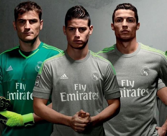 adidas jersey set 2015 2016 jalkapallopaidat todellinen madrid vieraspaita