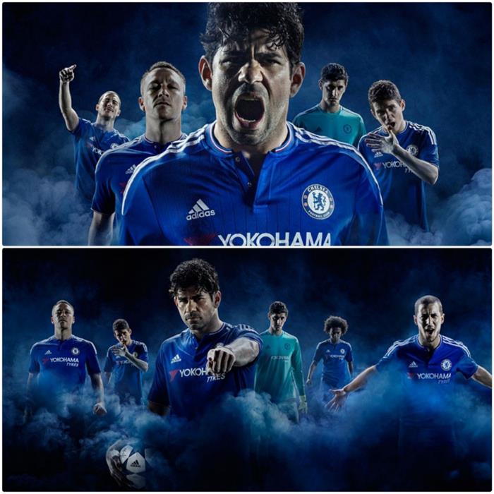 adidas jersey setti 20152016 chelsea jalkapallo pelipaidat