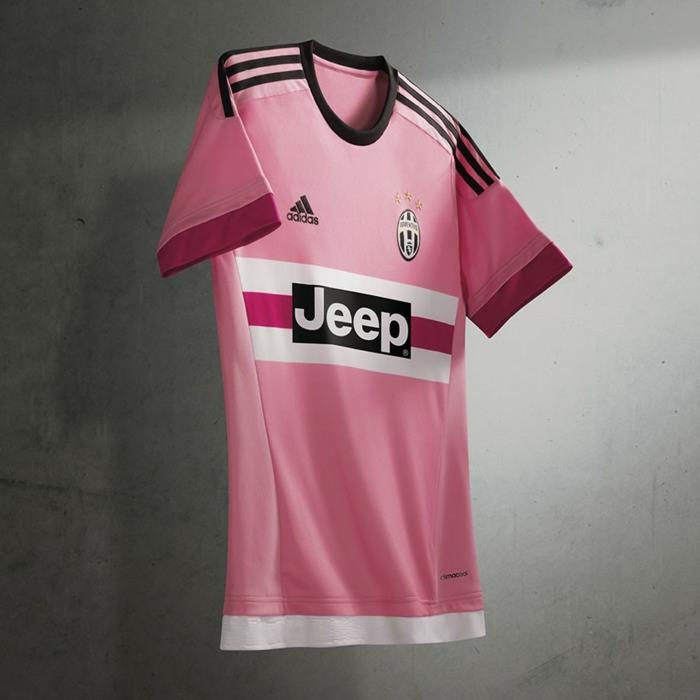 adidas pelipaidat 20152016 jalkapallo pelipaidat juventus pinkki