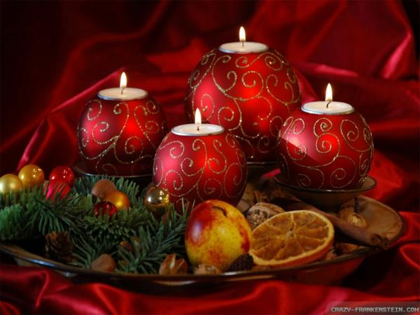 adventti antaa lahjoja joulupalloja dekom mood kynttilöitä