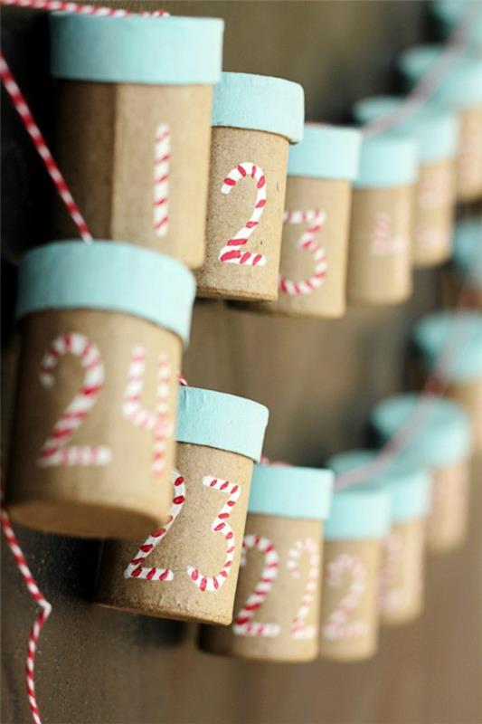 suunnittele itse adventtikalentereita adventtikalenteri täyttää käsityöideoita pahvista