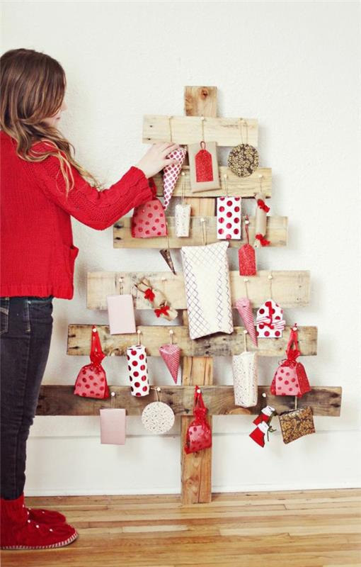 Suunnittele oma joulukalenterisi puulavat lahjaideat täyttävät joulukalenterin