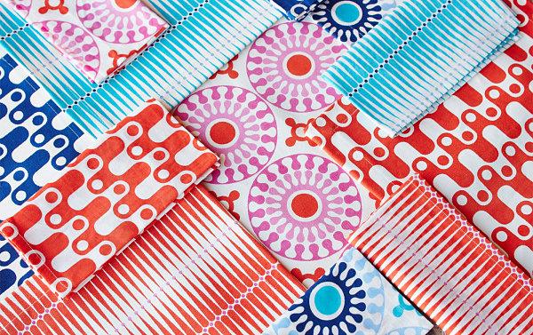 tämänhetkiset syksyn trendit jonathan adler geometrinen värikäs kuvio