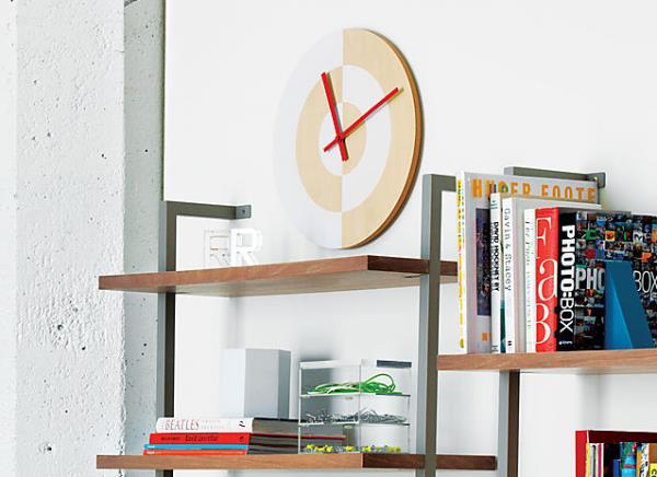 tämänhetkiset syksyn trendit seinäkello moderni geometrinen kuvio