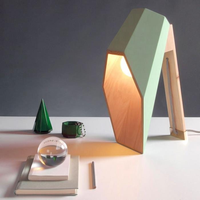 alessandro zambelli woodspot geometriset pöytävalaisimet