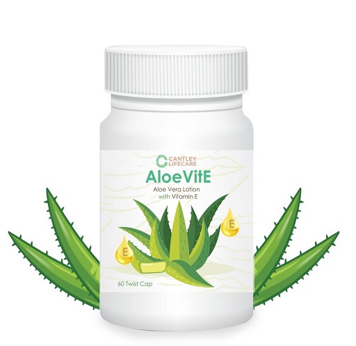 E-vitamin og aloe vera gel til hårvækst