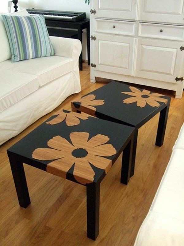 Uudelleensuunnittele vanhat huonekalut puinen lipasto piristämään kukkakuvioiden luomista