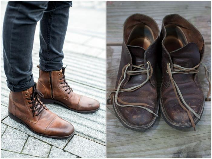vanhat miesten kengät tyylikkäät miesten kengät syksy