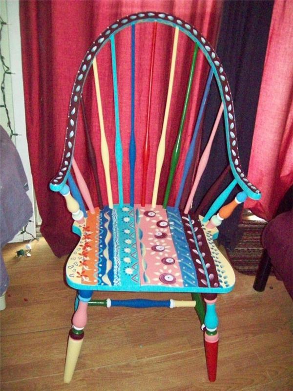 koristele vanhoja tuoleja piristää vanhoja huonekaluja kierrätysideoita diy -ideoita koriste -ideoita käsityöideoita 15