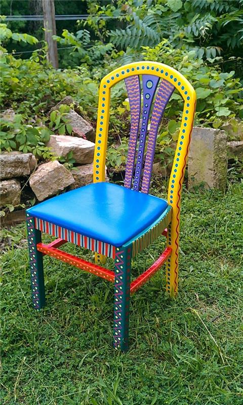 koristele vanhoja tuoleja piristää vanhoja huonekaluja kierrätysideoita diy -ideoita koriste -ideoita käsityöideoita 2