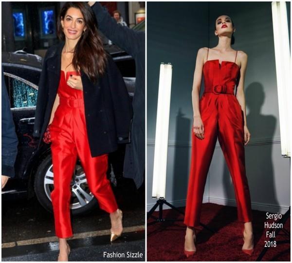 amal Clooney - kokoelma 2018