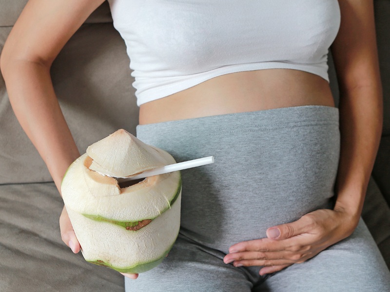 Fordele ved at drikke kokosvand under graviditeten