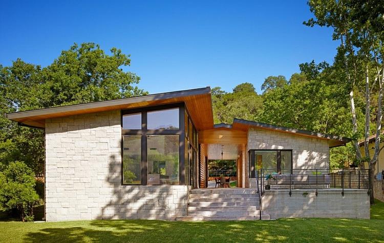 amerikka loma -asunto Ski Shores Lakehouse Texas Stuart Sampley Architect