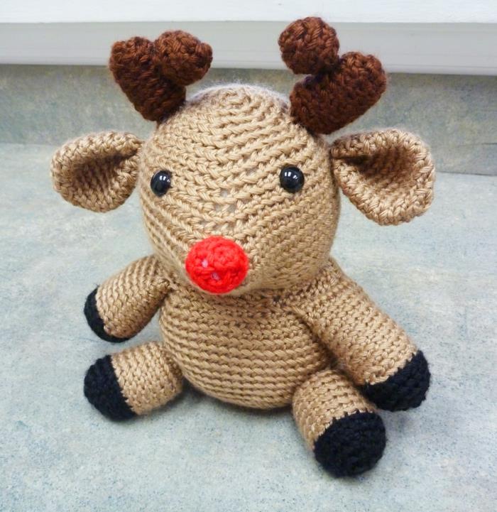 amigurumi virkkaa söpöjä peuroja kauniita sisustusideoita