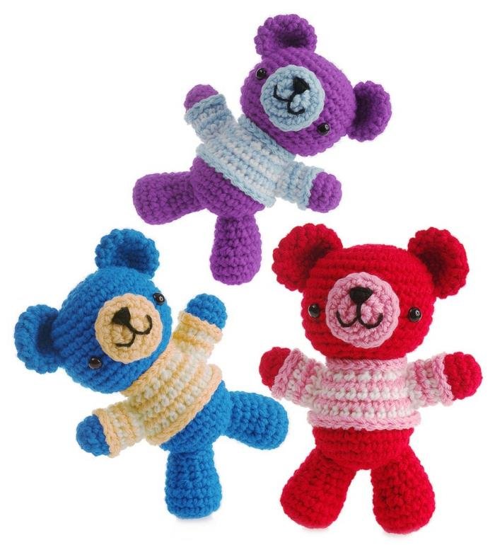 amigurumi virkkaa kauniita nallekarhuja