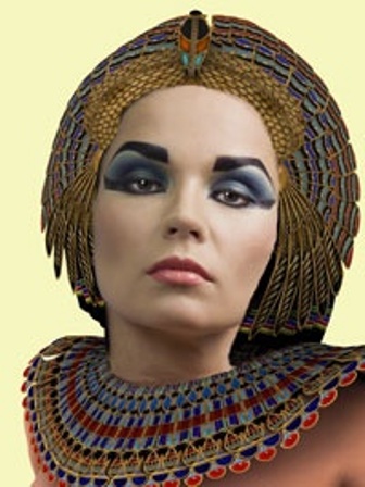Gamle egyptiske øjenmakeup