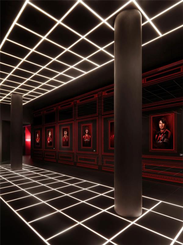 arkkitehti fabio novembre jalkapallomuseo casa milan muotokuva sali